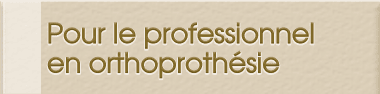 Professionnel orthoprotsiste