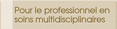 Professionnel cliniques soins multidisciplinaires